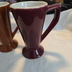 MCM 1950s Chefware "Twin Peaks" Diner Diner Mugs Set of 2