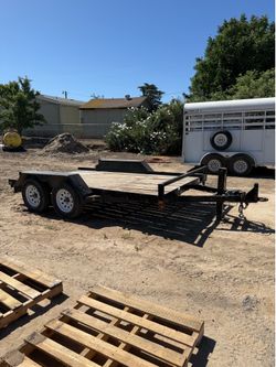 2016 Liberty double axle trailer