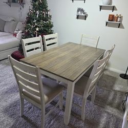 Dining Table And 6 Chairs!!