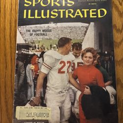 Sports Illustrated Magazine Texas Longhorns Victory In Dallas Nov. 9 1959