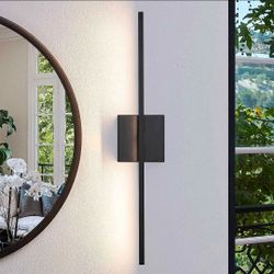 CCYCOL Black LED Vanity Dimmable Light Wall Sconce