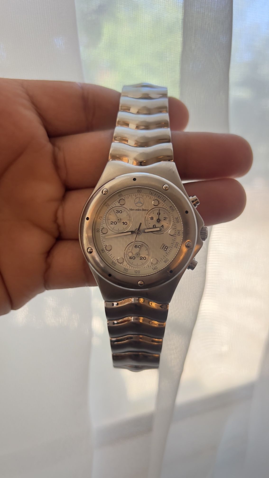 Mercedes-Benz Silver Men's Watch