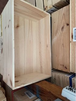 Wooden Wine Crates NO LID (20L x 13W x 7H)