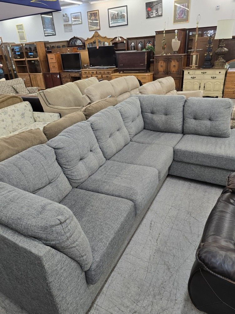 Grey Sectional Couch