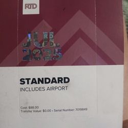 Rtd Bus Pass