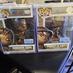 Funko Pop One Piece Luffy Zoro