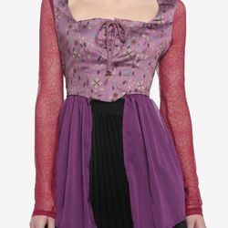 Hocus Pocus Sarah Peplum  Long-Sleeve Top