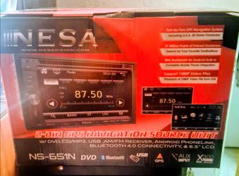 Nesa Double Din Bluetooth Car Stereo Brand New In The Box