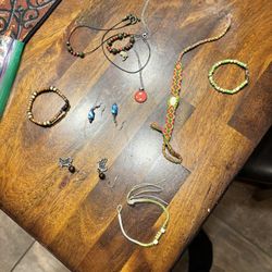 Lot of vintage African jewelry 