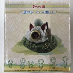 Studio Ghibli Princess Mononoke Mask Figure Clock