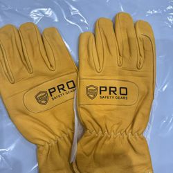 New Fire Safety Work Gloves Large