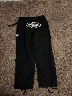 CORTIEZ black baggy cargo pants size 36