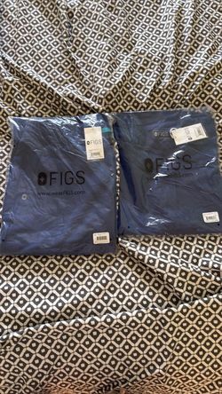 FIGS Scrubs Set – 2 Pieces, sapphire blue