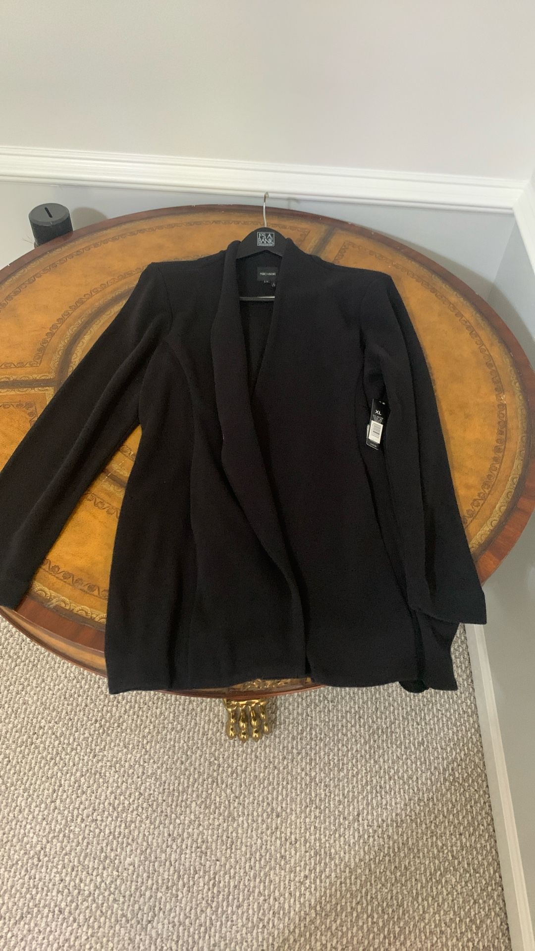 NWT Nic+Zoe Black Cardigan Size X-Large