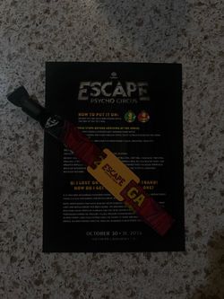 Escape 2-day wristband