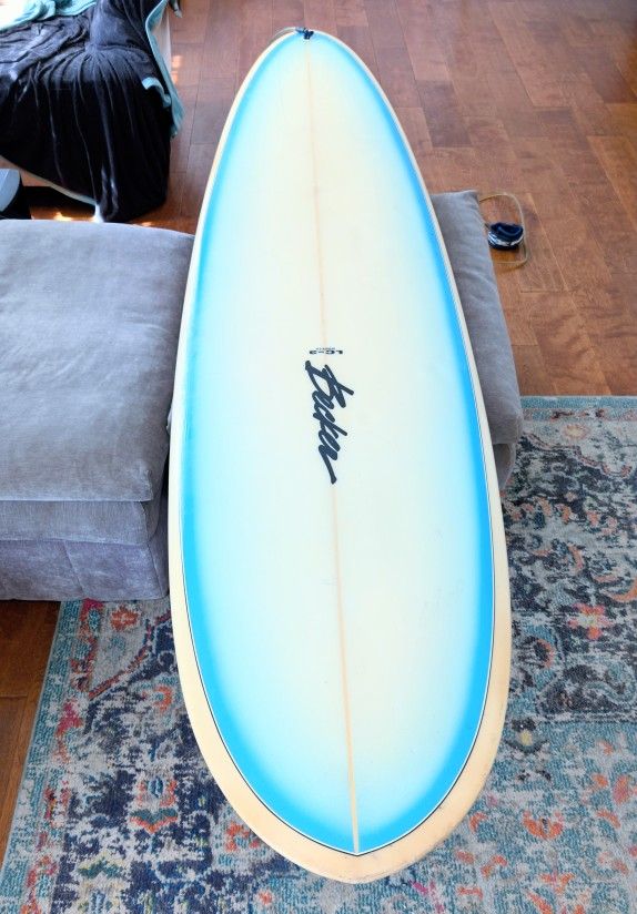 7'10 Surfboard Becker Midlength Funboard 