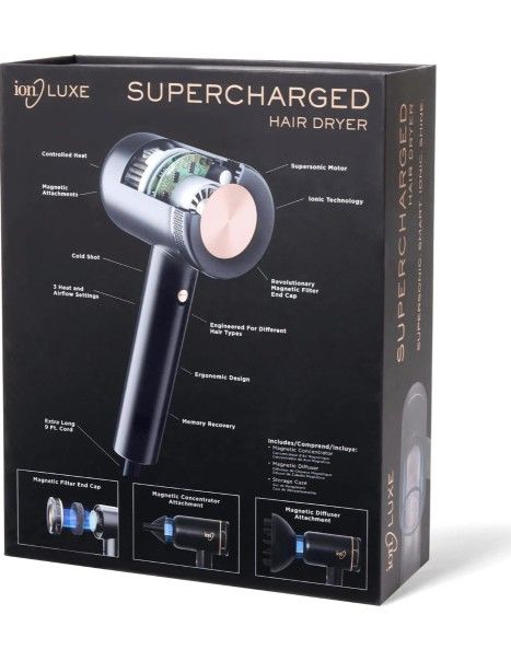 Ion Luxe Supercharged Hair Dryer