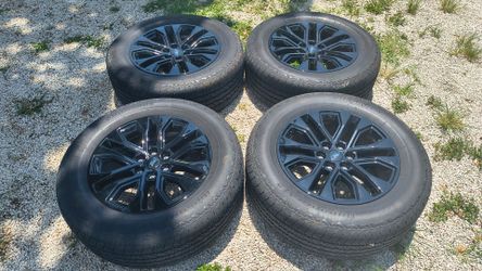 FORD F150 PLATINUM 20' GLOSS BLACK  WHEELS TAKEOFFS