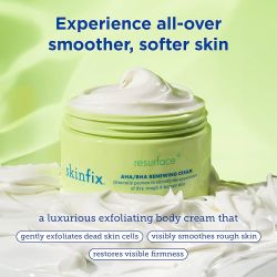 SKINFIX Resurface + AHA Renewing Body Cream 