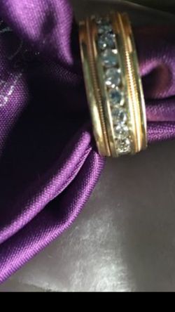 14K Diamond Ring