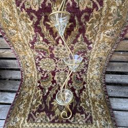 Spiral Ribbon Tea-light Wall Scones