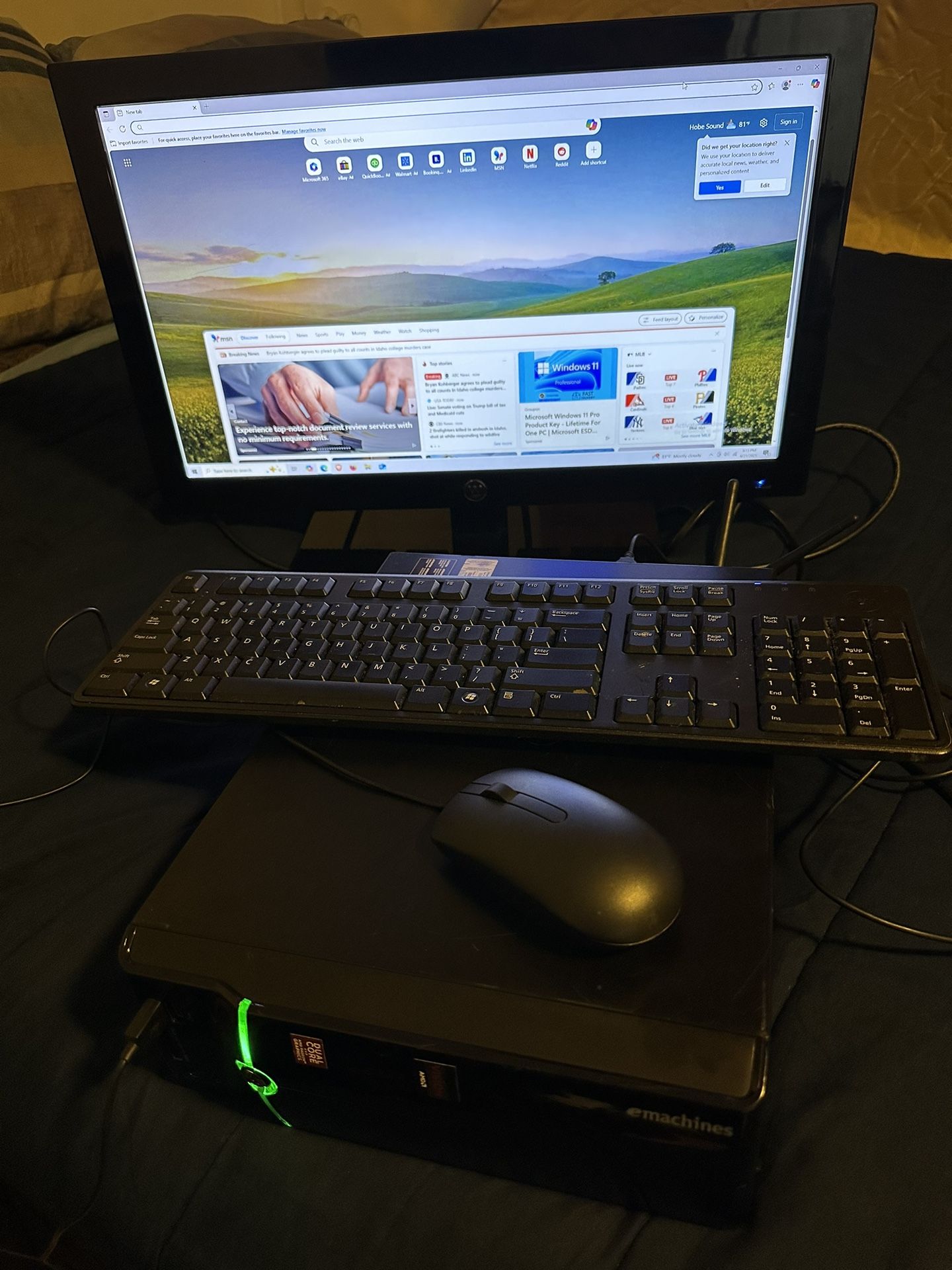 Complete Desktop Computers With Windows 10 $100 each (includes Tower, Monitor, Keyboard And Mouse)