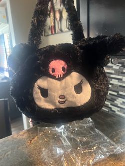 Kuromi plush purse