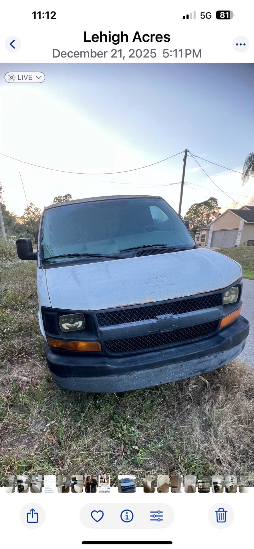 2005 Chevy cargo 2500