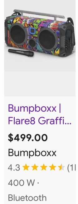 Bump box  “Flare 8” rare (Limited Edition) with accessories.