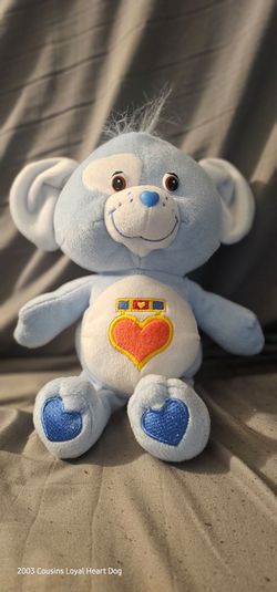 Care Bears Cousins Loyal Heart Dog Vintage 2003 Plush 10"