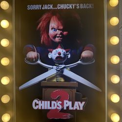 Chucky Marquee Sign