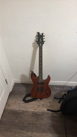 Dean vendetta XM guitar and oscar schdimt guitar
