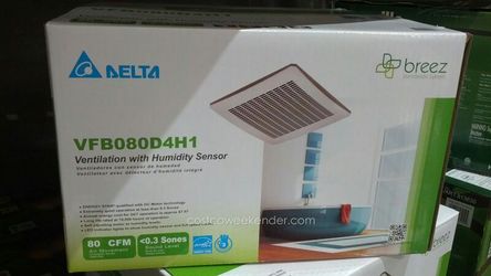 DELTA BREEZ VENTILATION BATHROOM FAN