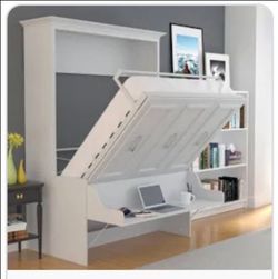 BRAND NEW IN BOX MURPHY BED QUEEN SIZE (NO MATTRESS INCLUIDED)