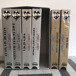 Laurel & Hardy Classic Collection Lot (VHS 1991)