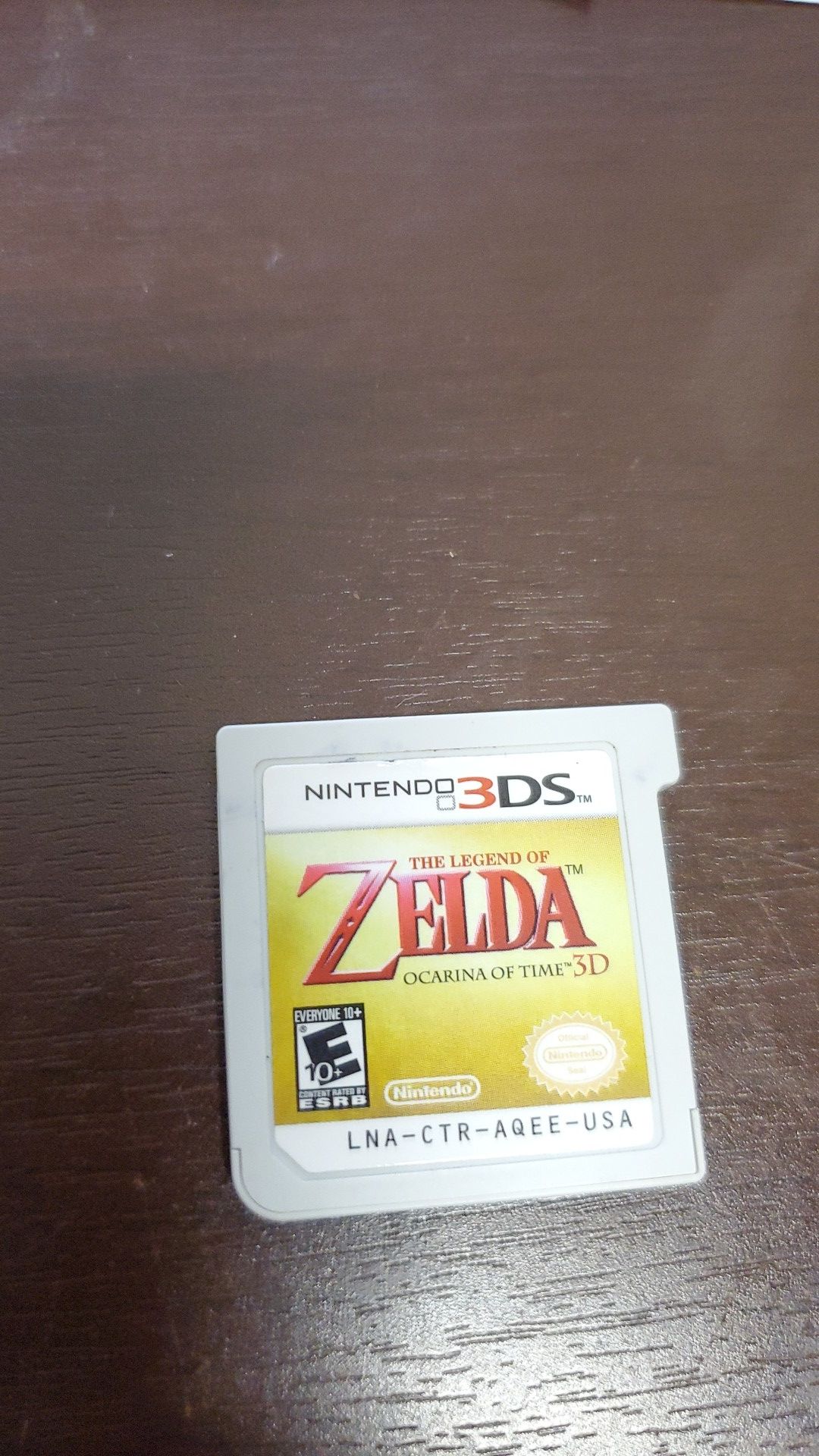 Nintendo 3ds Zelda Ocarina of time