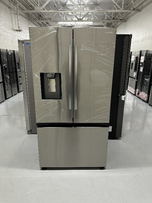 Refrigerator New with Warranty Stainless Steel French Door Water Ice more