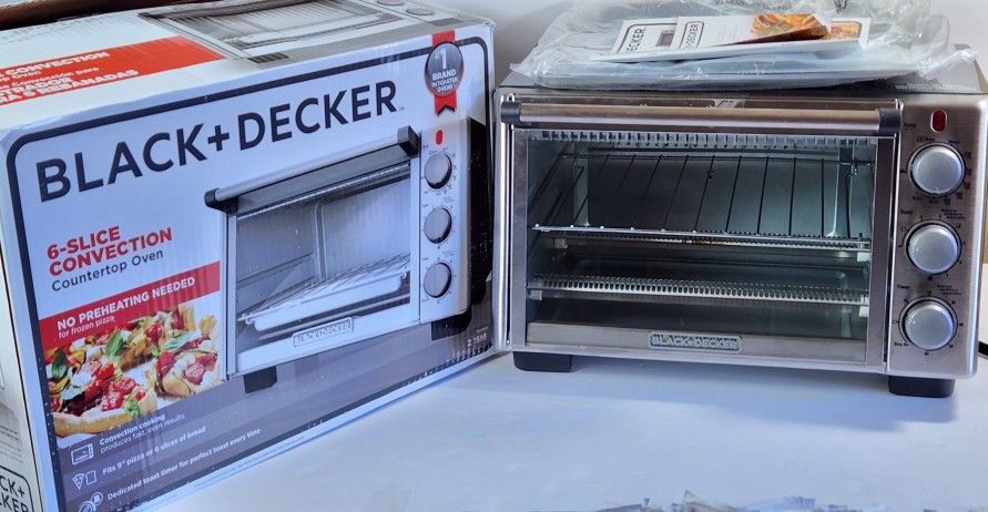 6-Slice Convection Toaster , /Black, TO2050S. 222