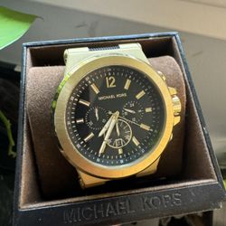 Michael Kors Mens Watch Gold