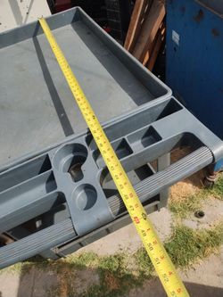 Utility cart. Measurements are shown in the pictures.