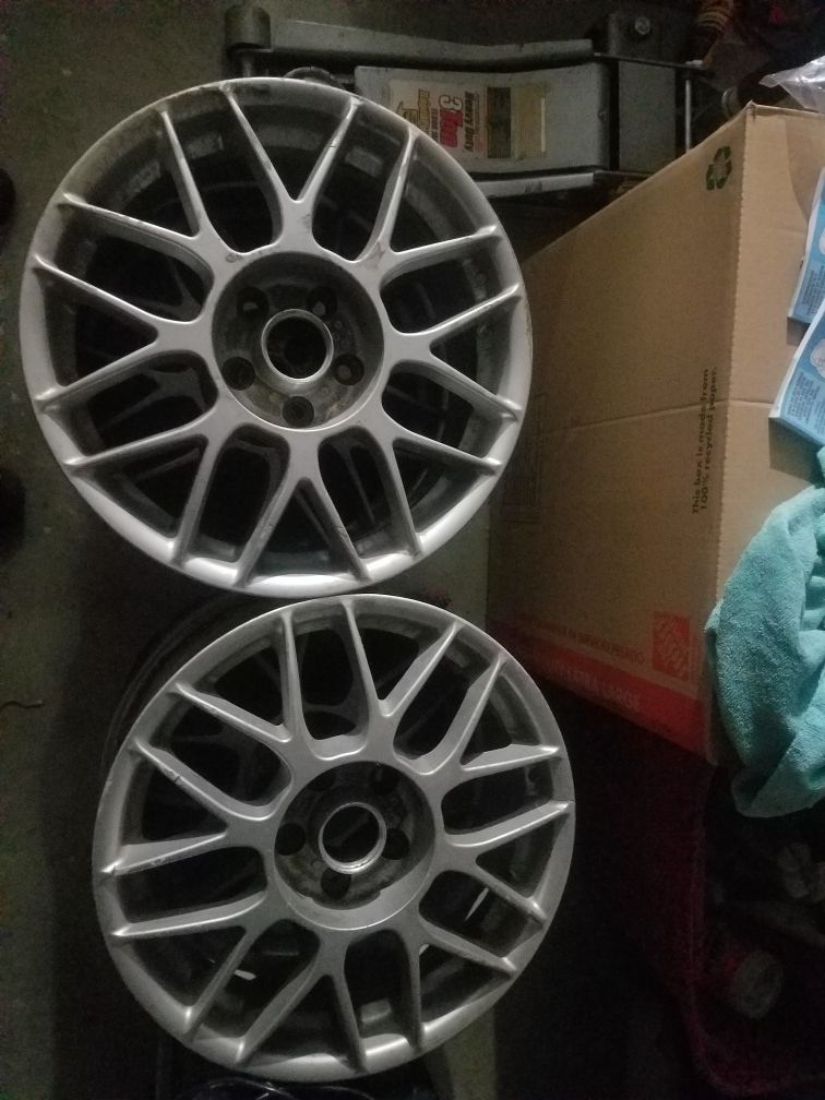 bbs rc 326. authentic audi vw wheels 5x112