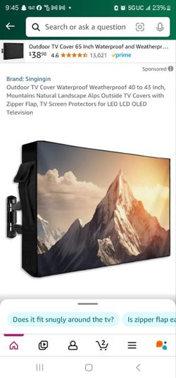 Outdoor TV Cover