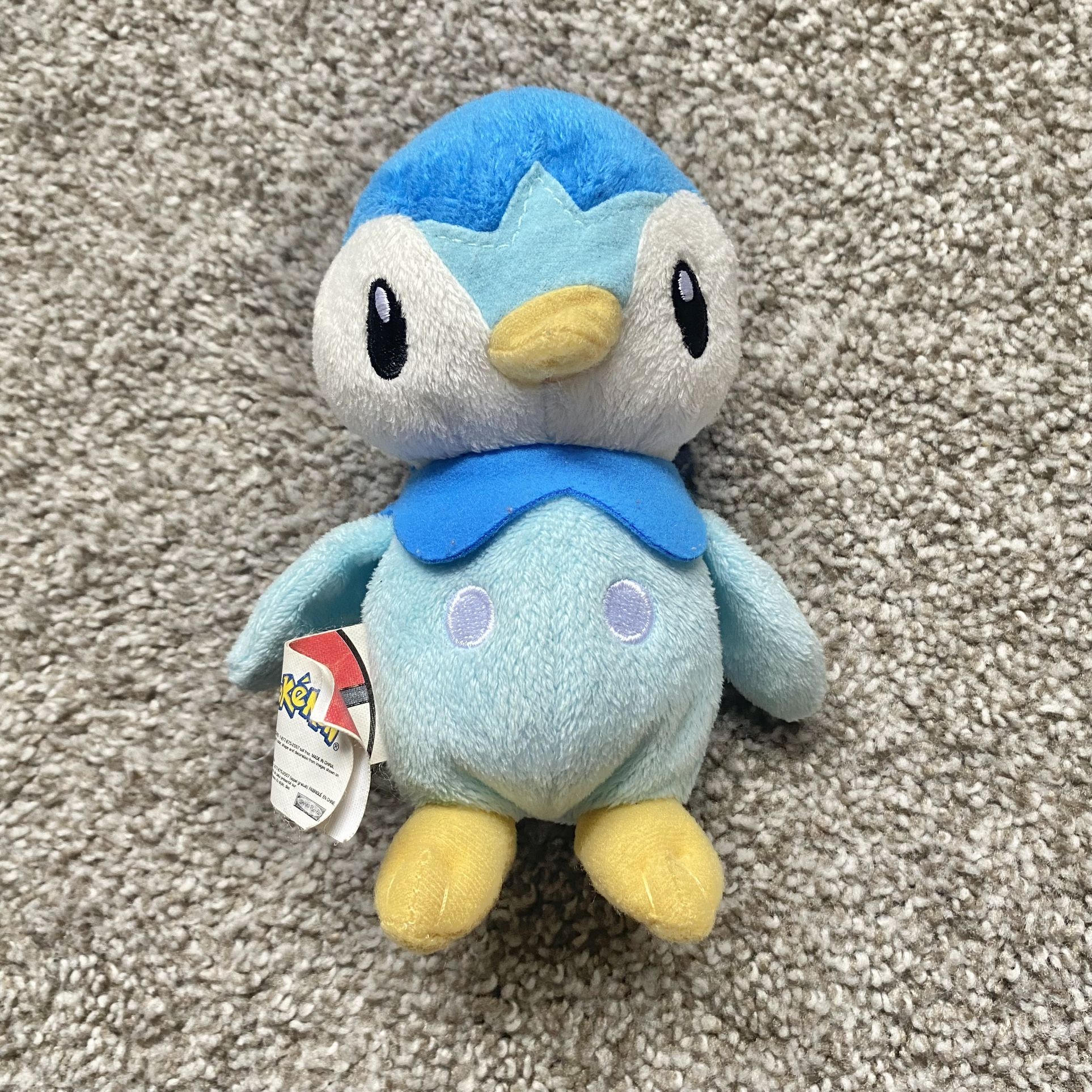 Pokémon/Nintendo Piplup Jakks Pacific Stuffed Bean Bag Plush Toy