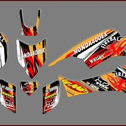 Honda 400ex Graphic Kit 