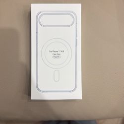 iPhone 17 Air Clear Magnetic Case