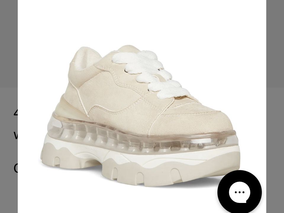 Steve Madden Evolved Taupe Platform Sneakers