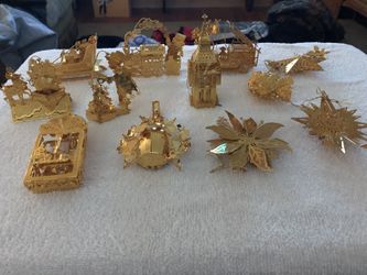 Danberry mint gold Christmas ornament collection