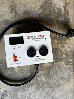 EV Tesla Charge (Brand Splitvolt) + extension cord