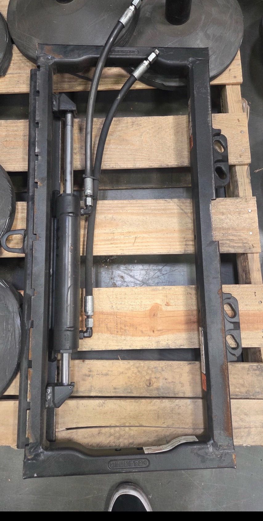 Toyota forklift side shifter