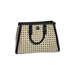 Tory Burch Woven Leather Satchel